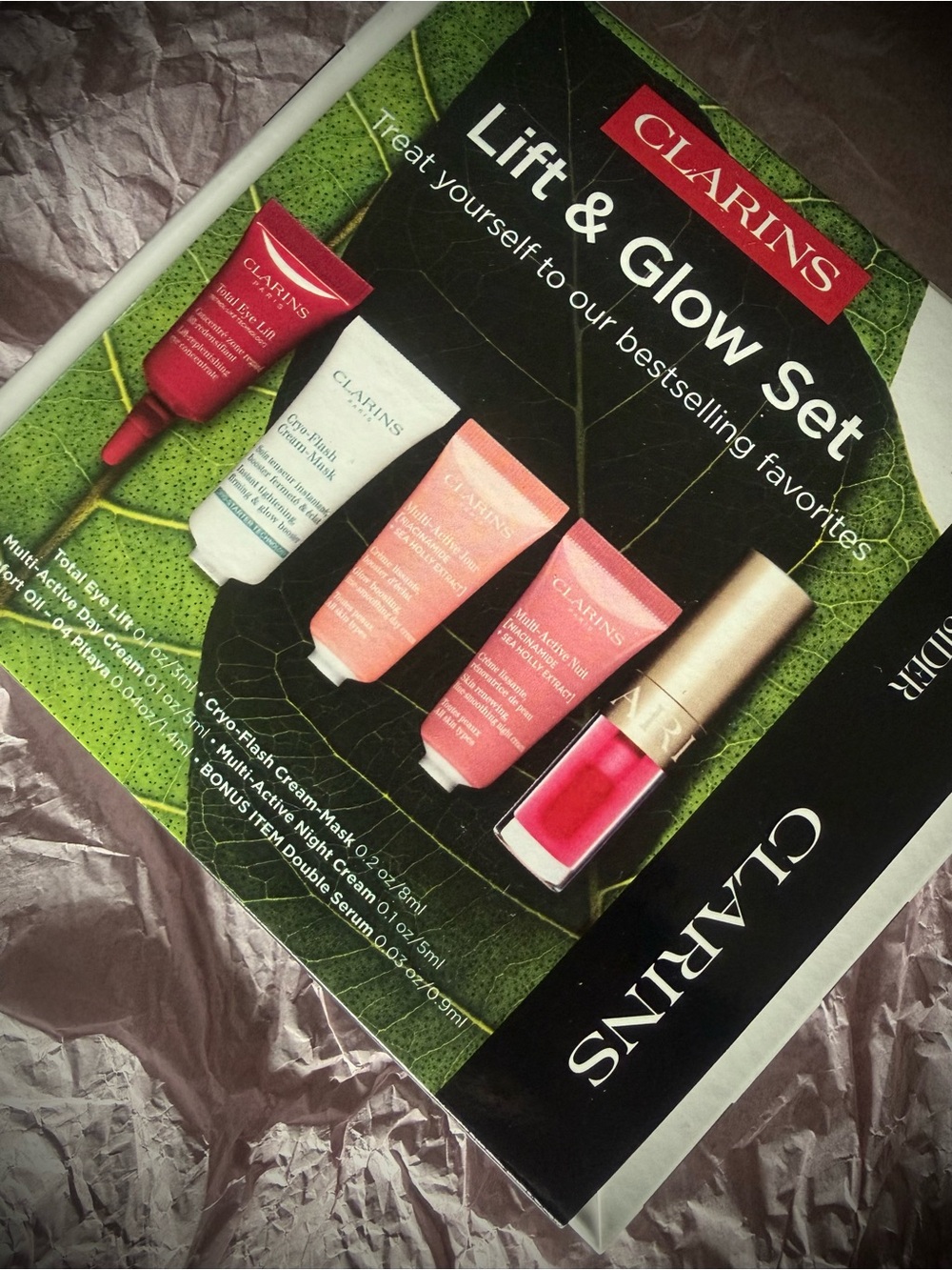 Clarins Lift & Glow Set